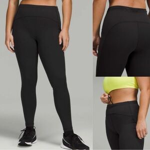 Lululemon Swift Speed High-Rise Brushed Tight 28" Black 4